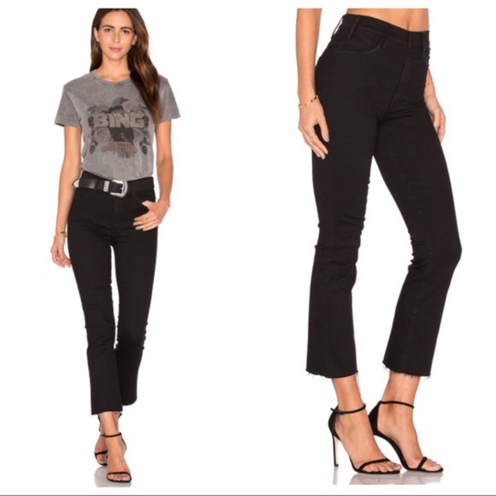 MOTHER Jeans Hustler in Not Guilty size 28